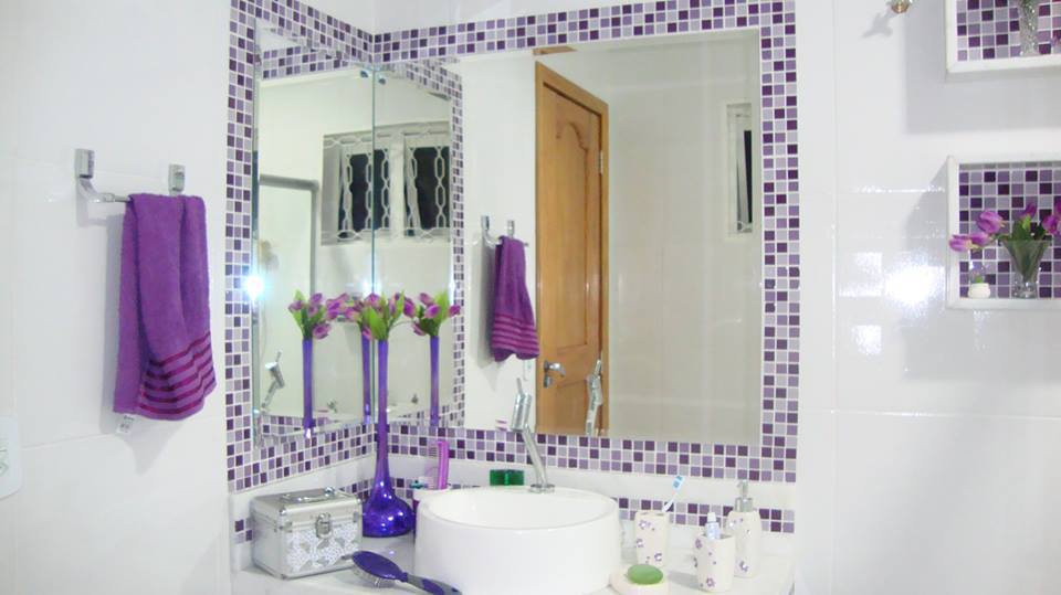 Banheiro com Pastilhas de Vidro - C4